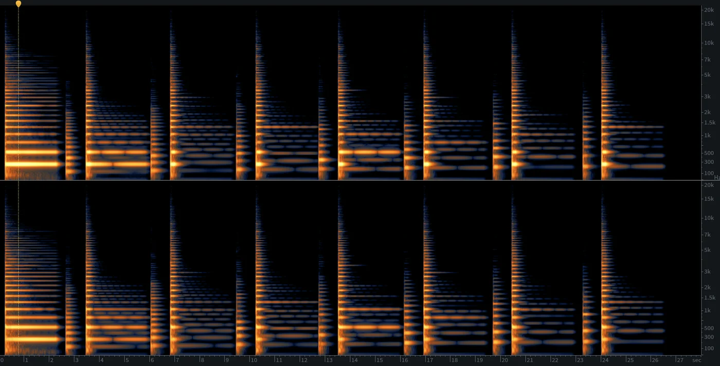 Example of Sympathetic Resonanse
