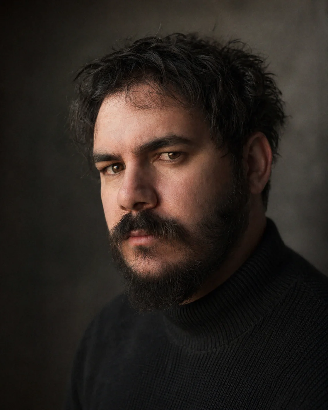 Portrait of Zurab Kostava, co-founder, creative director, audio engineer, and designer at Kostava Creative.